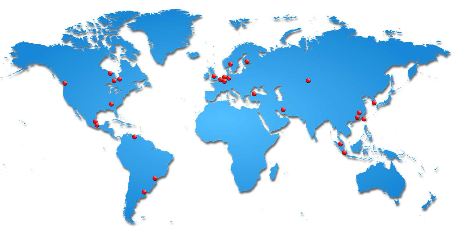 Detmaster system installations worldwide